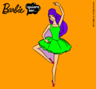 Dibujo Barbie bailarina de ballet pintado por bvbdhgfgmn