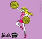 Dibujo Barbie animadora pintado por agatha-