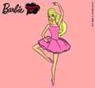 Dibujo Barbie bailarina de ballet pintado por Lily2011