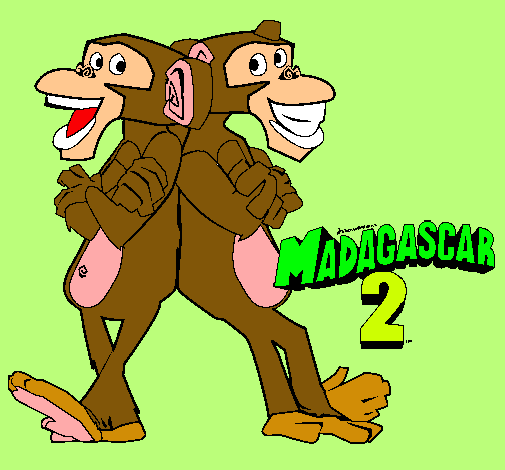 Madagascar 2 Manson y Phil 2