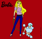 Dibujo Barbie con look moderno pintado por Michiiithaaaxxx