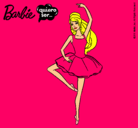 Dibujo Barbie bailarina de ballet pintado por minm
