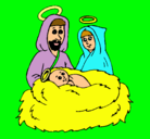 Dibujo Natividad pintado por dsgyhtuiuiui