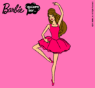 Dibujo Barbie bailarina de ballet pintado por esyefania12