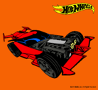 Dibujo Hot Wheels 9 pintado por rocko