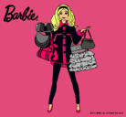 Dibujo Barbie de compras pintado por sofi007