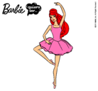 Dibujo Barbie bailarina de ballet pintado por cristinaaaa