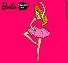 Dibujo Barbie bailarina de ballet pintado por lourisse