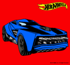 Dibujo Hot Wheels 12 pintado por rocko