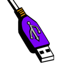 Dibujo USB pintado por Gisl