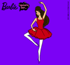 Dibujo Barbie bailarina de ballet pintado por 123456789000