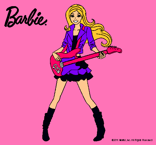 Barbie guitarrista