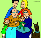Dibujo Familia pintado por briseidy