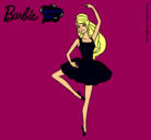 Dibujo Barbie bailarina de ballet pintado por sofialopez