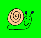 Dibujo Caracol 4 pintado por ERDGFGCFGFDG