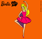 Dibujo Barbie bailarina de ballet pintado por Cynti