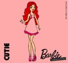 Dibujo Barbie Fashionista 3 pintado por grachi