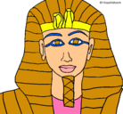 Dibujo Tutankamon pintado por johan3121