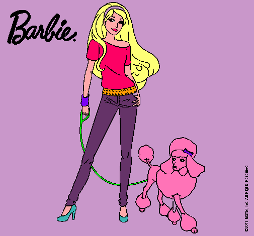 Barbie con look moderno