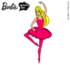 Dibujo Barbie bailarina de ballet pintado por ingridleon