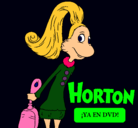 Dibujo Horton - Sally O'Maley pintado por blanquita