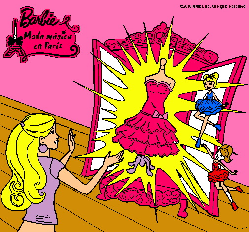 El vestido mágico de Barbie