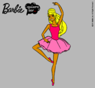 Dibujo Barbie bailarina de ballet pintado por 4nonimo
