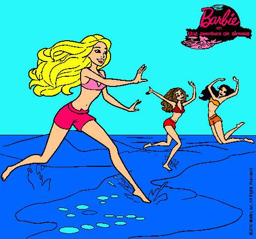 Barbie de regreso a la playa