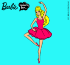 Dibujo Barbie bailarina de ballet pintado por esrefy