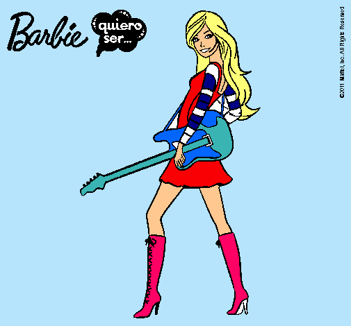 Barbie la rockera