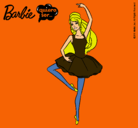 Dibujo Barbie bailarina de ballet pintado por jjkllkj