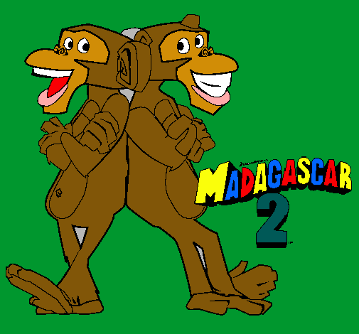 Madagascar 2 Manson y Phil 2