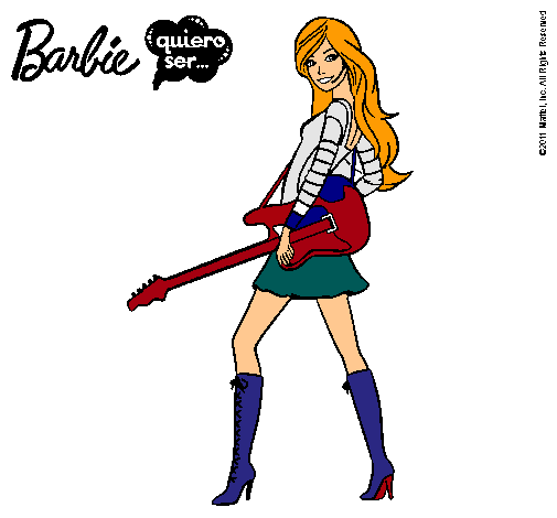 Barbie la rockera