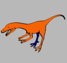 Dibujo Velociraptor II pintado por vdfrdrser