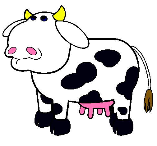 Dibujo Vaca pensativa pintado por FEROMARIANA