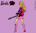 Dibujo Barbie la rockera pintado por ljjggljhhgvf