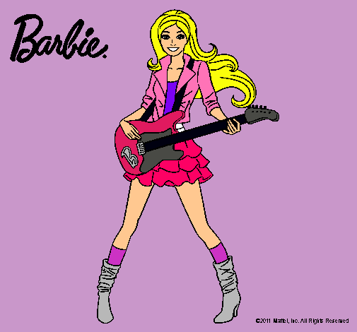 Barbie guitarrista