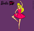 Dibujo Barbie bailarina de ballet pintado por metzi