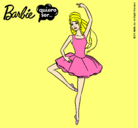 Dibujo Barbie bailarina de ballet pintado por yopito