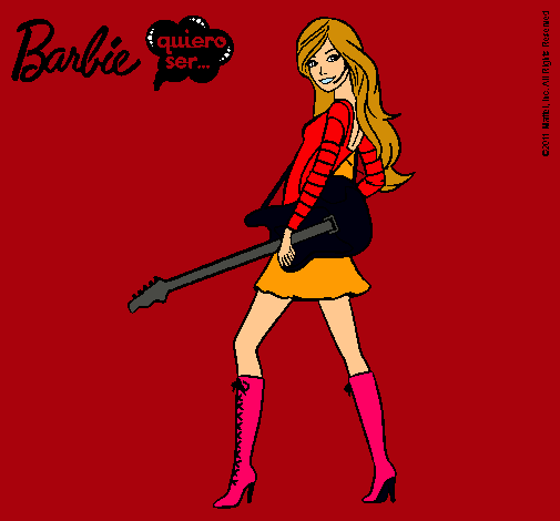 Barbie la rockera