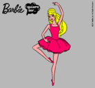 Dibujo Barbie bailarina de ballet pintado por hermoxitha