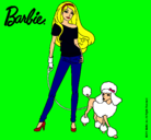 Dibujo Barbie con look moderno pintado por gatita02