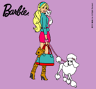 Dibujo Barbie elegante pintado por clarilu
