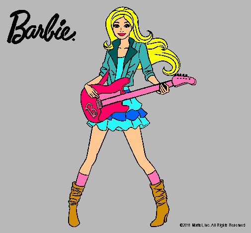 Barbie guitarrista