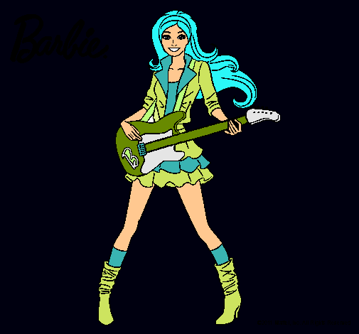 Barbie guitarrista