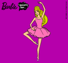 Dibujo Barbie bailarina de ballet pintado por kothe
