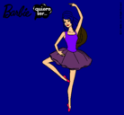 Dibujo Barbie bailarina de ballet pintado por narrrrrrrrrr