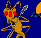 Dibujo Hormiga alienigena pintado por marcis