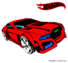 Dibujo Hot Wheels 5 pintado por carro