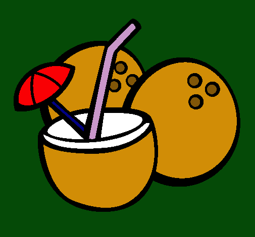 Cóctel de coco